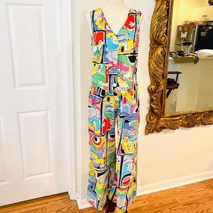 VINTAGE Dotti Colorful Cotton Romper